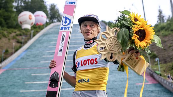 The king of summer Ski Jumping is back
