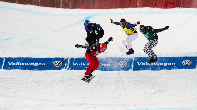 Chris Robanske (CAN) on his way to victory in Blue Mountain © Marc Landry