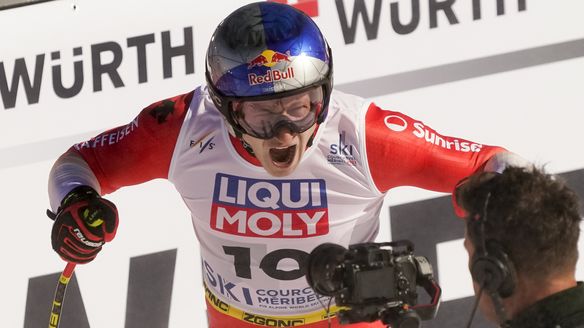 'Perfect' Odermatt roars to men’s downhill gold