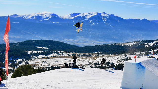 Jesper Tjader (SWE) in Font Romeu last season © Buchholz/FIS Freeski