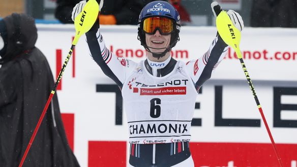 Clement Noel shines in Chamonix