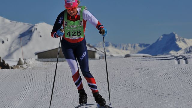 Jessie Diggins at Merino Muster 2018