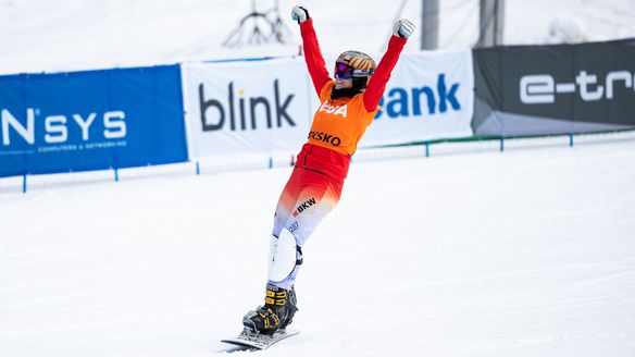 Double top for Zogg in Bansko, second ever win for Bormolini