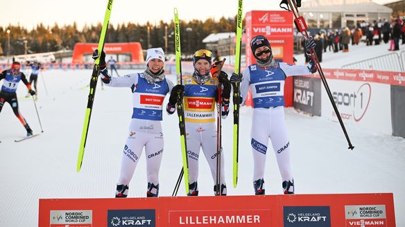 Lillehammer (NOR): Hansen wins ahead of Hagen and Lund
