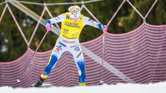 Karlsson (SWE) Tour de Ski champion as Claudel (FRA) claims first World Cup win