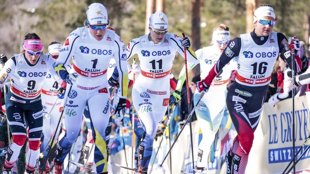 FIS world cup cross-country, mass women, Falun (SWE)