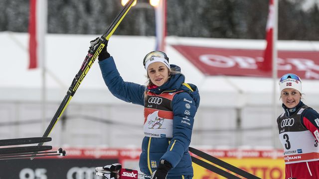 FIS world cup cross-country, tour de ski, pursuit women, Oberstdorf (GER)