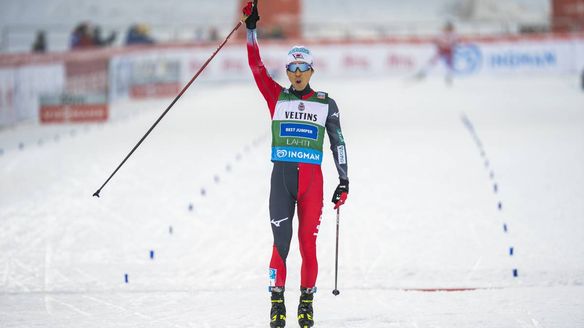 Good jumping and smart tactics: Watabe earns third Lahti victory