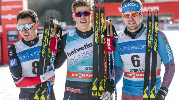 Nilsson and Klaebo win final sprint before Lahti 2017