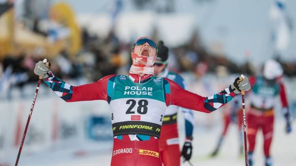 Jenssen comes back from three-year World Cup absence to claim career-first win