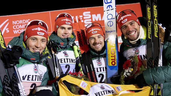 Germany shines in Ruka Team Event