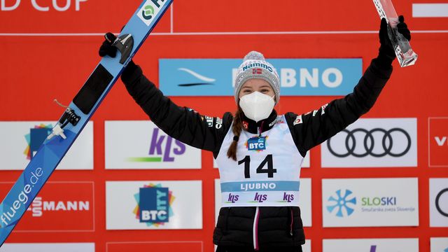 Young and unknown Eirin Maria Kvandal wins in Ljubno