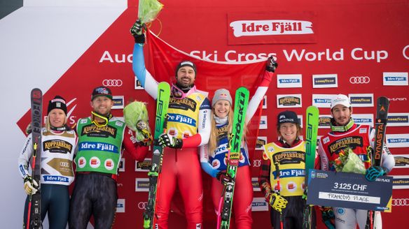 Swiss double win in Idre with Smith celebrating 100th World Cup start