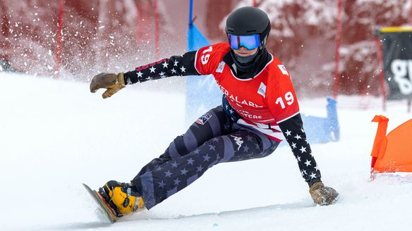 Versatile Winters targets podium in both: alpine snowboard and snowboard cross