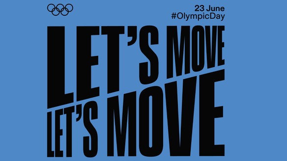 IOC and WHO launch Let's Move campaign on Olympic Day