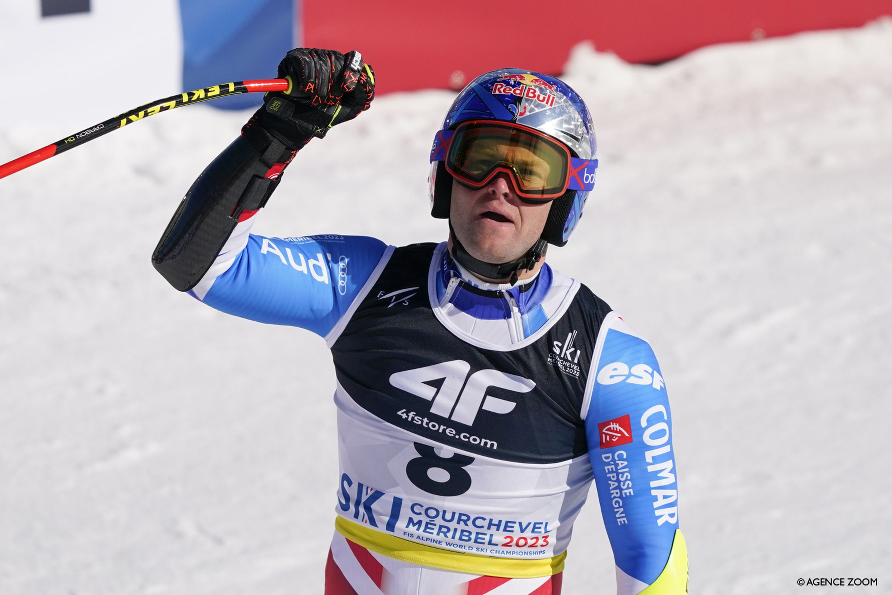 Alexis Pinturault pocketed his second medal of the week (Agence Zoom)