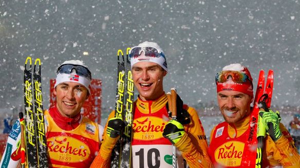 Vinzenz Geiger snaps Riiber’s winning streak in Ramsau