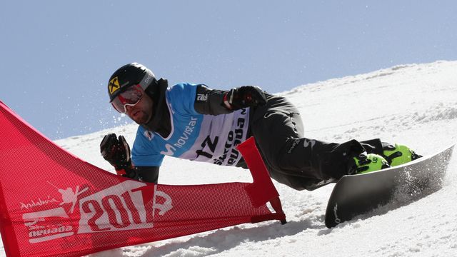 Reigning men's PGS world champion @ Andreas Prommegger (AUT) Photo: Oliver Kraus