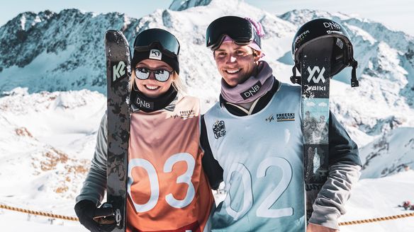 Killi and Ruud sweep top of podium for Norway at slopestyle season-opener in Stubai