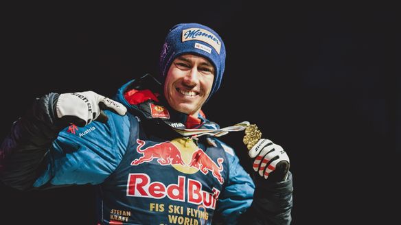Stefan Kraft is Ski Flying World Champion 2024