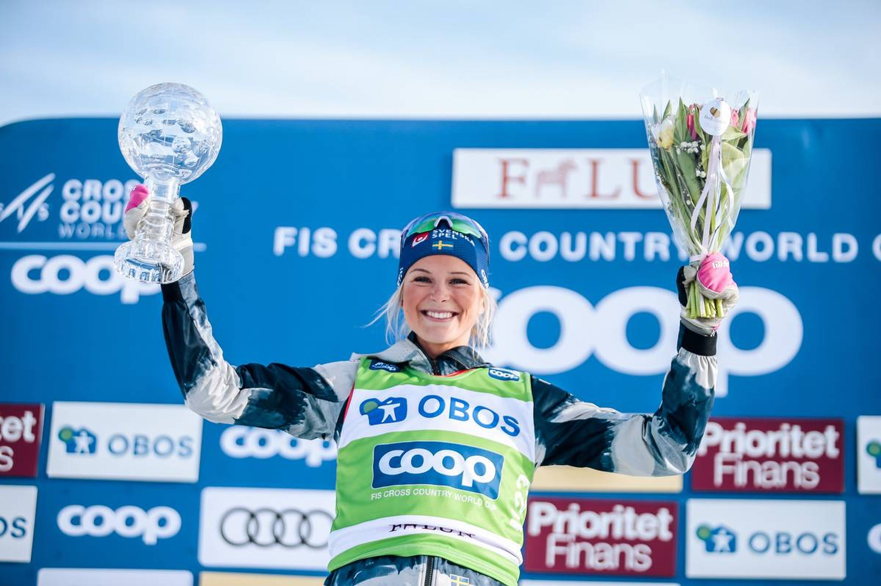 12.03.2022, Falun, Sweden (SWE):
Frida Karlsson (SWE), (l-r) - FIS world cup cross-country, 10km women, Falun (SWE). www.nordicfocus.com. © Modica/NordicFocus. Every downloaded picture is fee-liable.