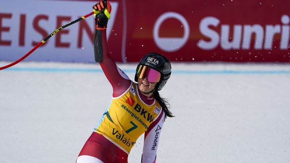 'I had nothing to lose': Venier wins first World Cup super-G race