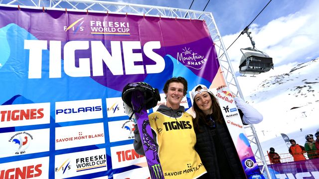 Birk Ruud (NOR) and Mathilde Gremaud (SUI) © Buchholz/@fisfreestyle