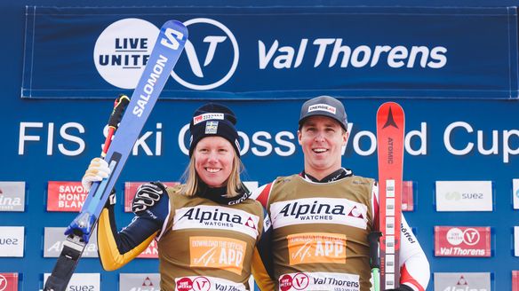 Naeslund and Rohrweck with the first wins of the SX World Cup season in Val Thorens