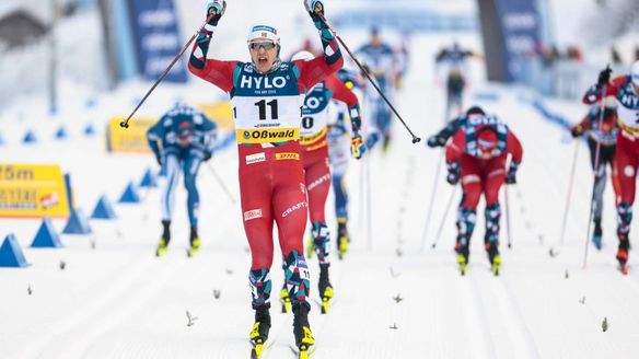 Back-to-back victories for Valnes who aims for a triple: 'I love it in Oberhof'