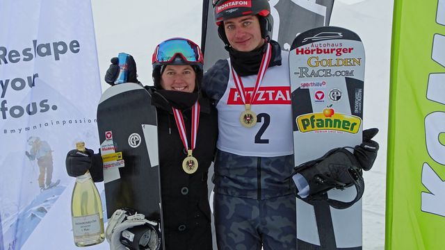 © ÖSV: Katharina Neussner and Alessandro Haemmerle are Austrian national champions 2019