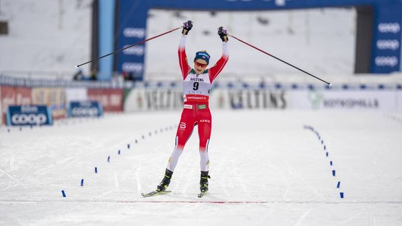 Johaug reports back at Lahti Ski Games