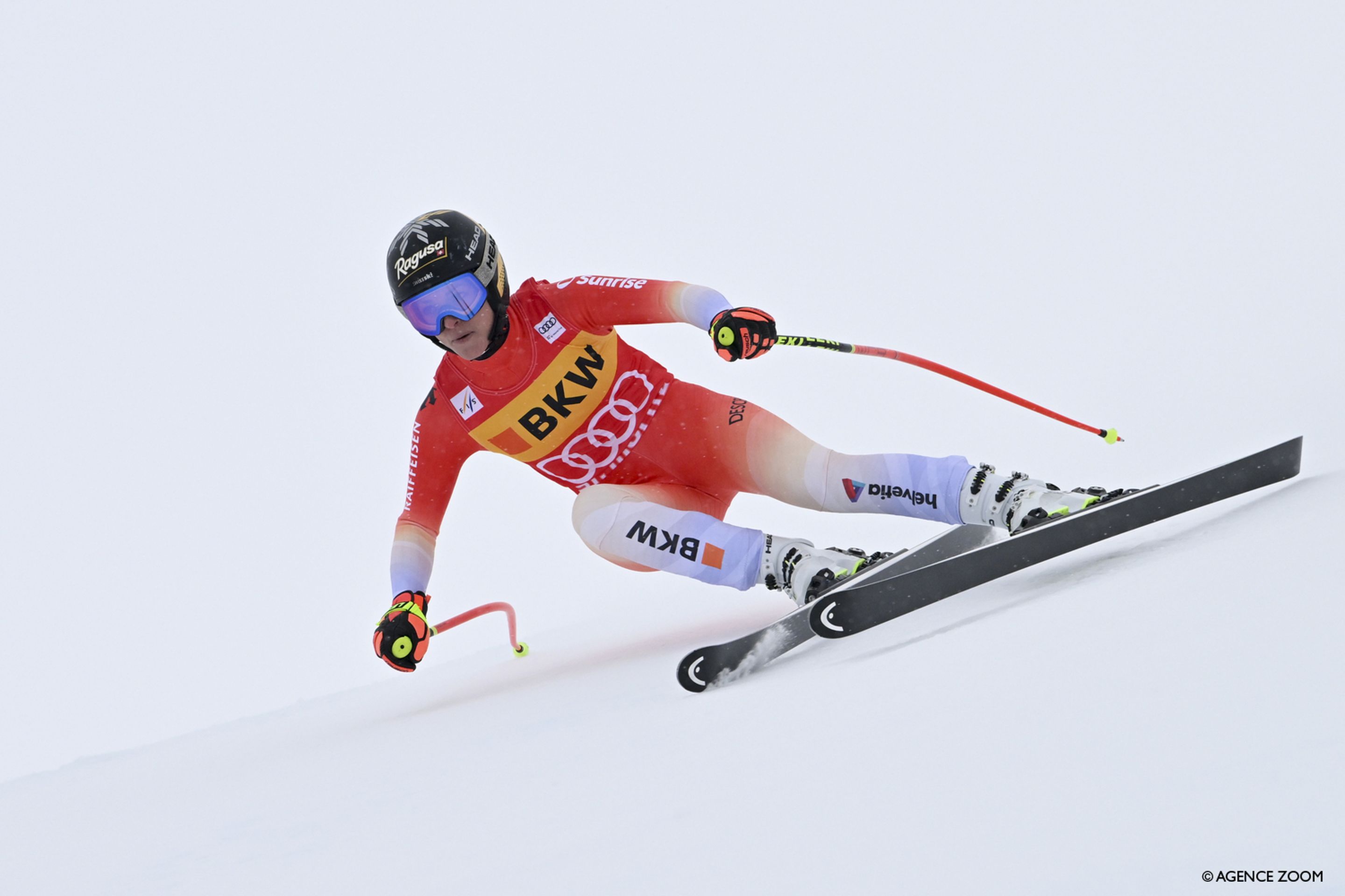 Lara Gut-Behrami (SUI) got her super-G campaign off to a strong start with Friday's podium (Agence Zoom)
