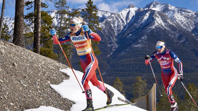 FIS world cup cross-country, skiathlon women, Canmore (CAN)