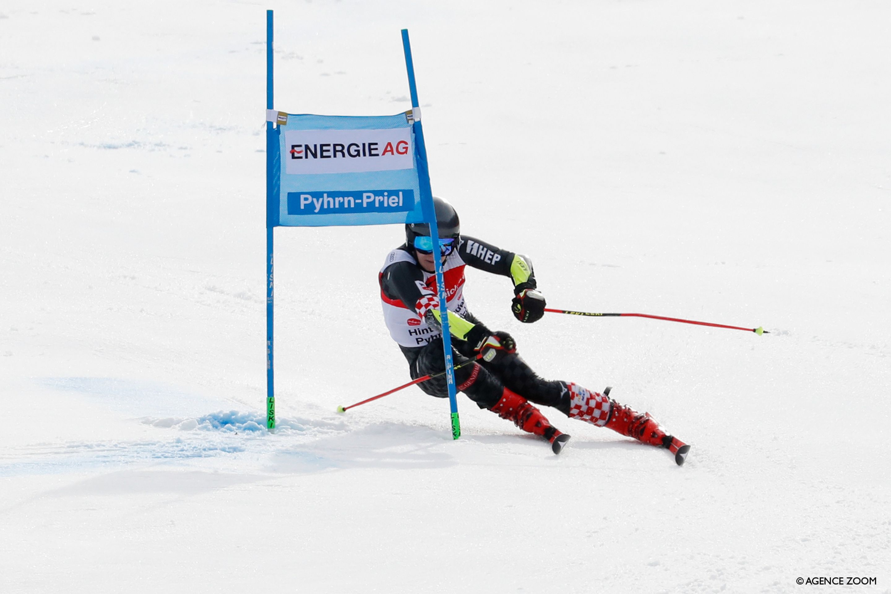HINTERSTODER, AUSTRIA - MARCH 2 : Filip Zubcic of Croatia competes during the Audi FIS Alpine Ski World Cup Men's Giant Slalom on March 2, 2020 in Hinterstoder Austria. (Photo by Hans Bezard/Agence Zoom)