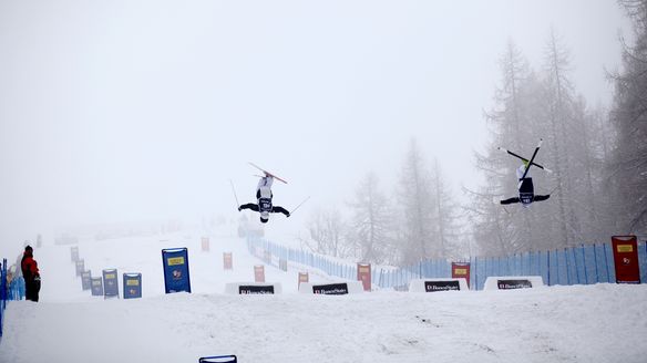 Heavy fog forces cancellation of Airolo dual moguls World Cup