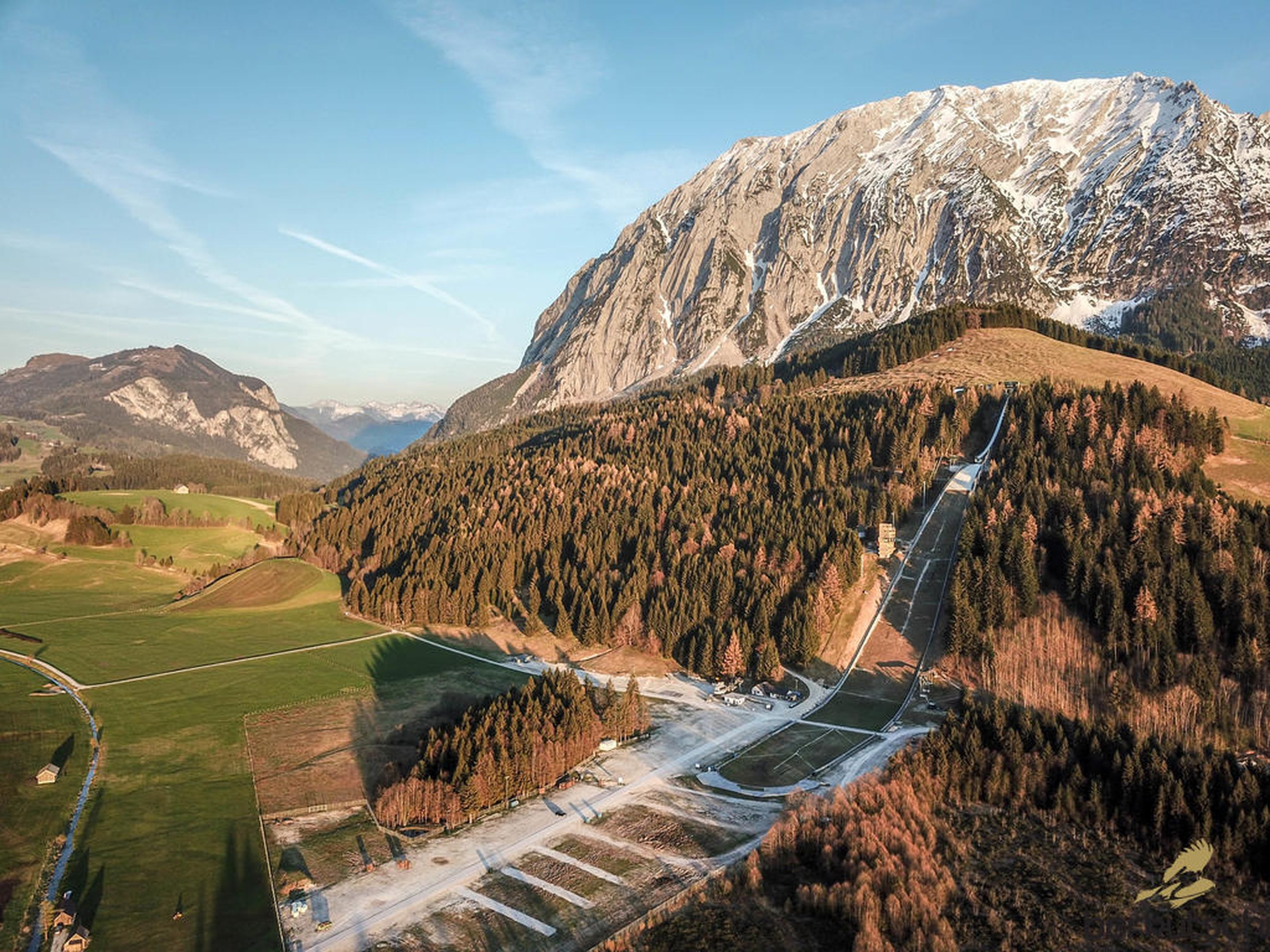 Giant Kulm ski flying hill (photo from the book: 30 ski jumping hills))