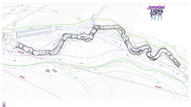 The SX course design for the test event in Bakuriani 2021 was finalized at the inspection
