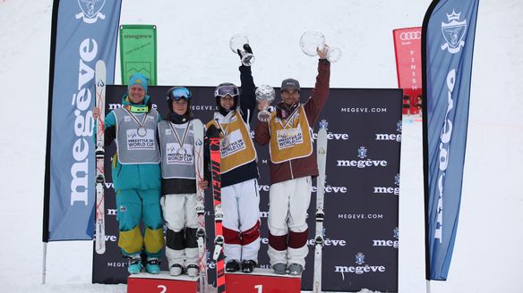 Kauf and Kingsbury finish moguls season with wins, Kingsbury and Laffont take globes