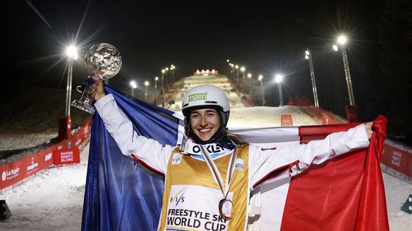 Laffont and Kingsbury take wins and moguls titles in Megeve