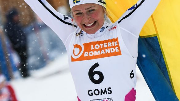 Karlsson and Amundsen Junior World Champions in Skiathlon