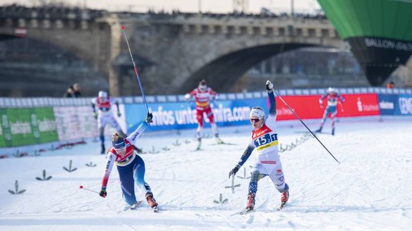 Sweden and France for the win at Dresden city team sprint