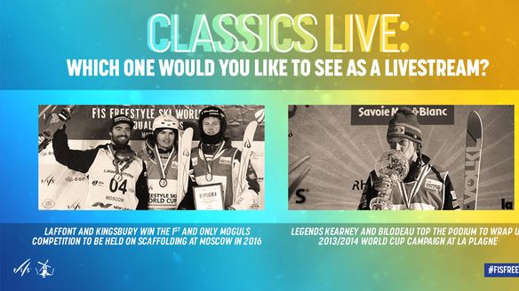 Vote and re-watch your favourite moguls #ClassicLive competition