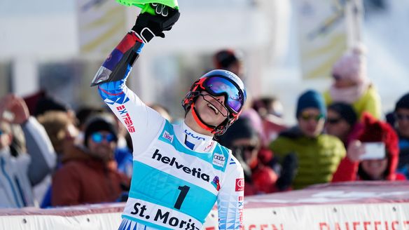 Vlhova's satisfying win in St. Moritz