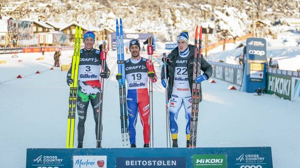 Richard Jouve´s first World Cup victory for the season