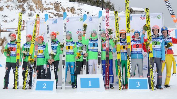 Slovenia takes team gold at Junior Worlds