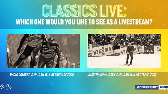 Your choice! Cologna or Kowalczyk's maiden World Cup win?