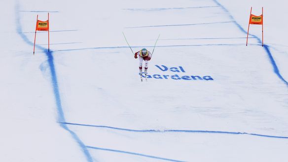 Kriechmayr breaks through at downhill in Val Gardena