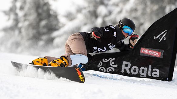 Snowboard alpine tour moves to Rogla