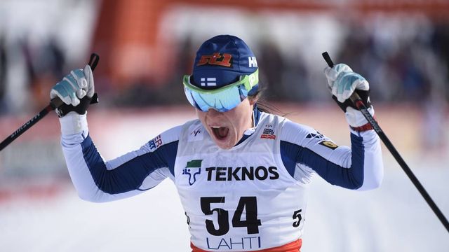 FIS world cup cross-country, 10km women, Lahti (FIN)