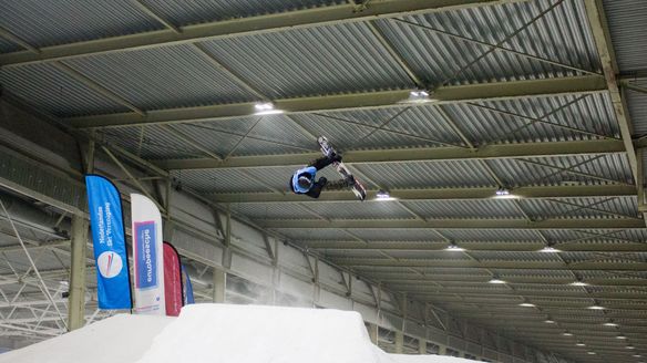 Morgan and Bastiaansen win Slopestyle Europa Cup opener